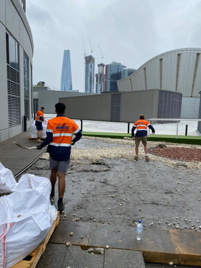 TradeConnex workers on site at Star Casino Sydney during refurbishment works