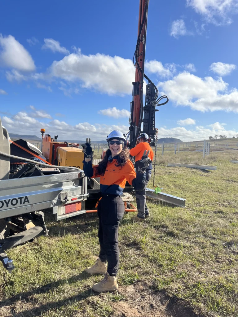 TradeConnex workers across trade and labour roles at Wollar Solar Farm