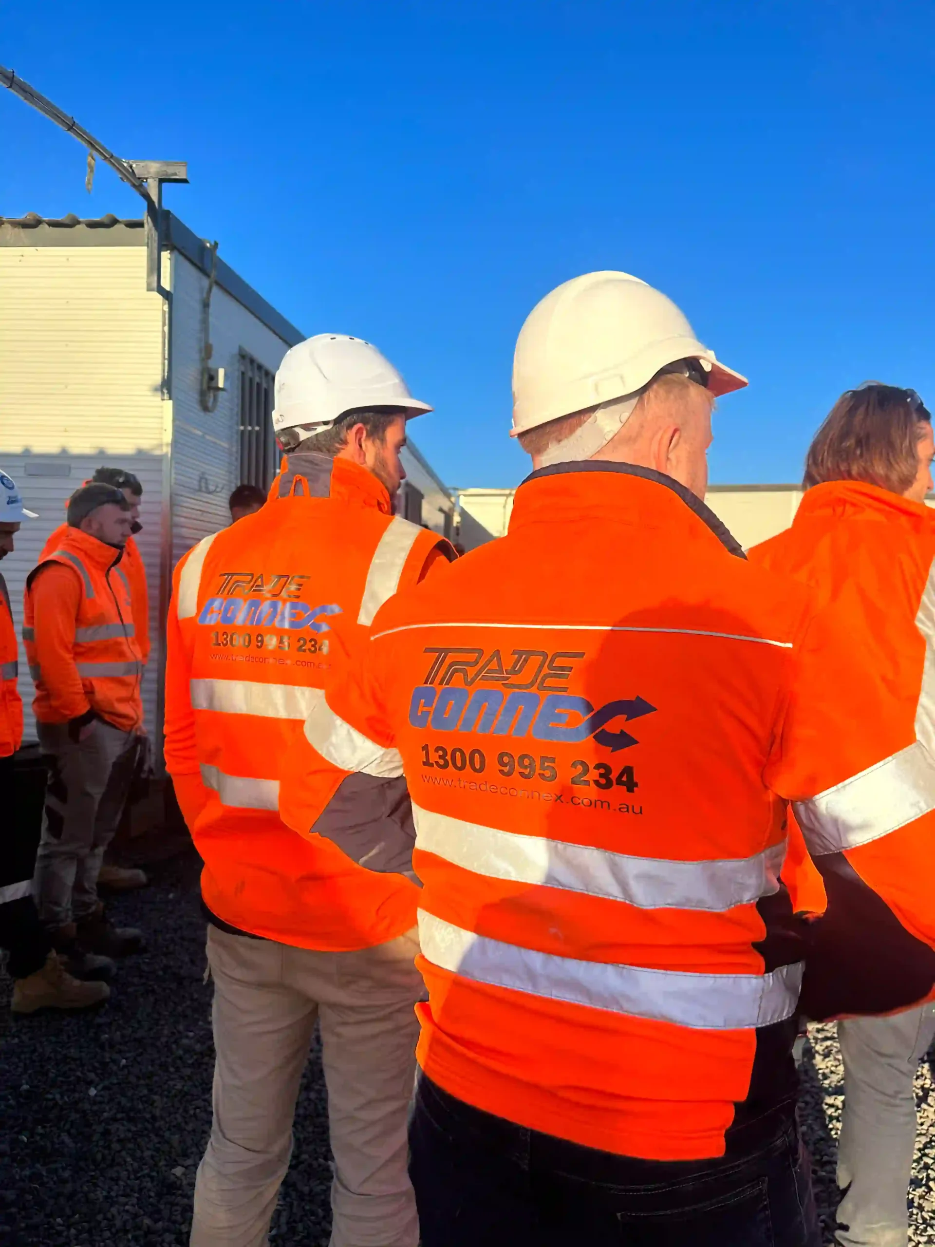 TradeConnex talent on site in Orange